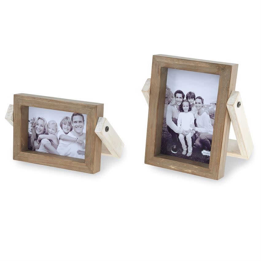 MUD PIE COLLAPSIBLE WOOD FRAMES MUD PIE COLLAPSIBLE WOOD FRAMES