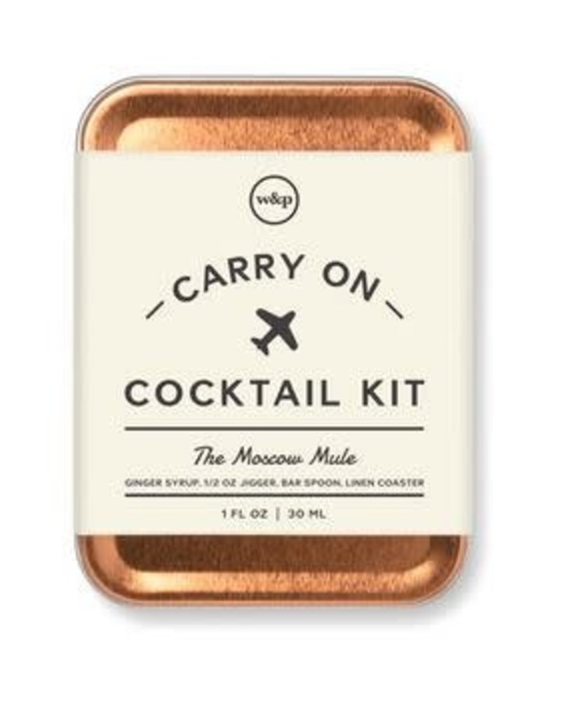 W&P Carry-0n Cocktail Kit- MOSCOW MULE