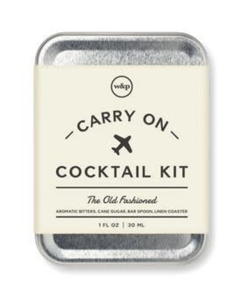 W&P Carry-0n Cocktail Kit- OLD FASHIONED