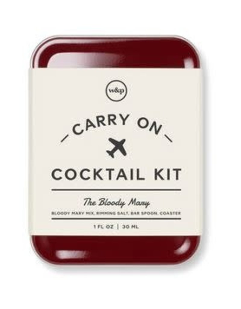 W&P Carry-0n Cocktail Kit- BLOODY MARY