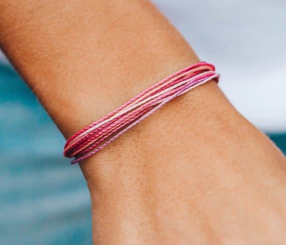 PURAVIDA BRIGHT ORIGINAL BRACELET-ROSE PURAVIDA BRIGHT ORIGINAL BRACELET-ROSE