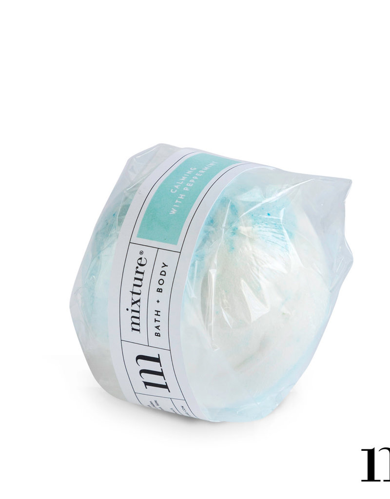 MIXTURE AROMATHERAPY BATH BOMB-CALMING WITH PEPPERMINT