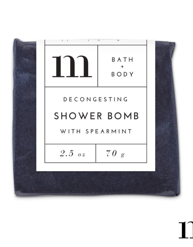 MIXTURE AROMATHERAPY SHOWER BOMB-DECONGESTING WITH SPEARMINT