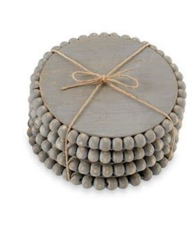 MUD PIE BEADED COASTER SETS