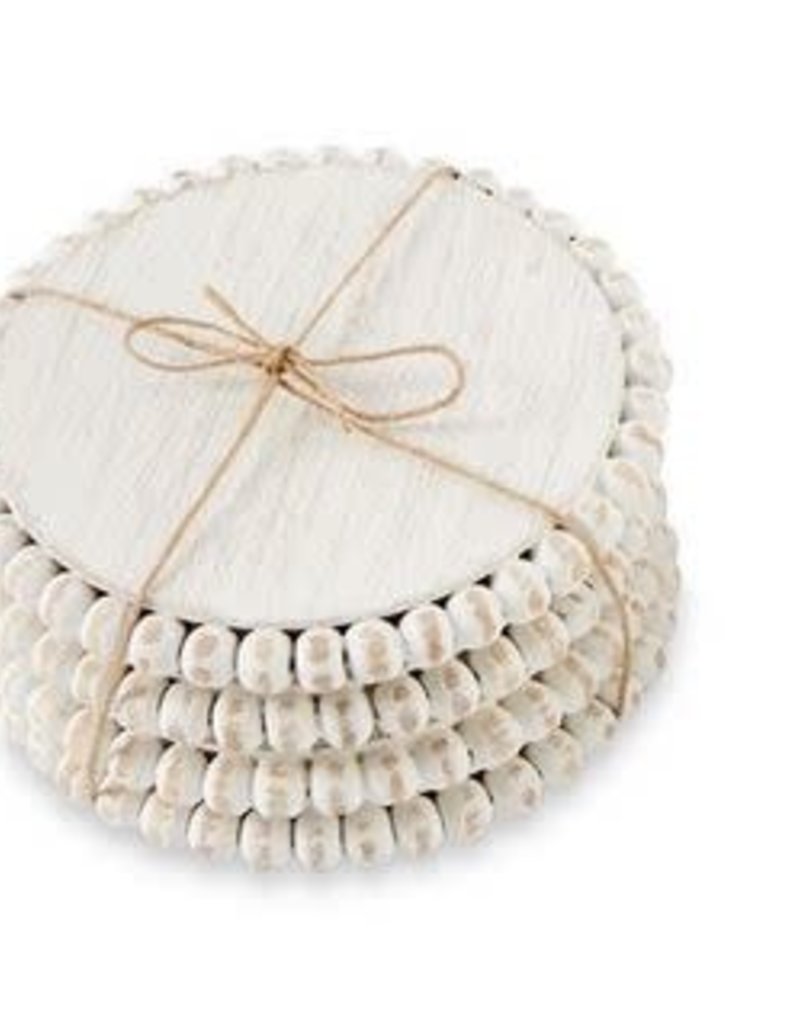 MUD PIE BEADED COASTER SETS