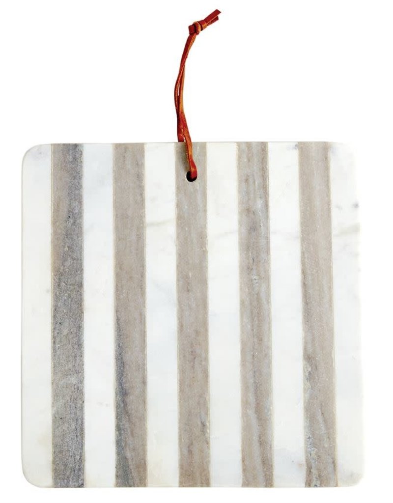 MUD PIE MARBLE STRIPED BOARD