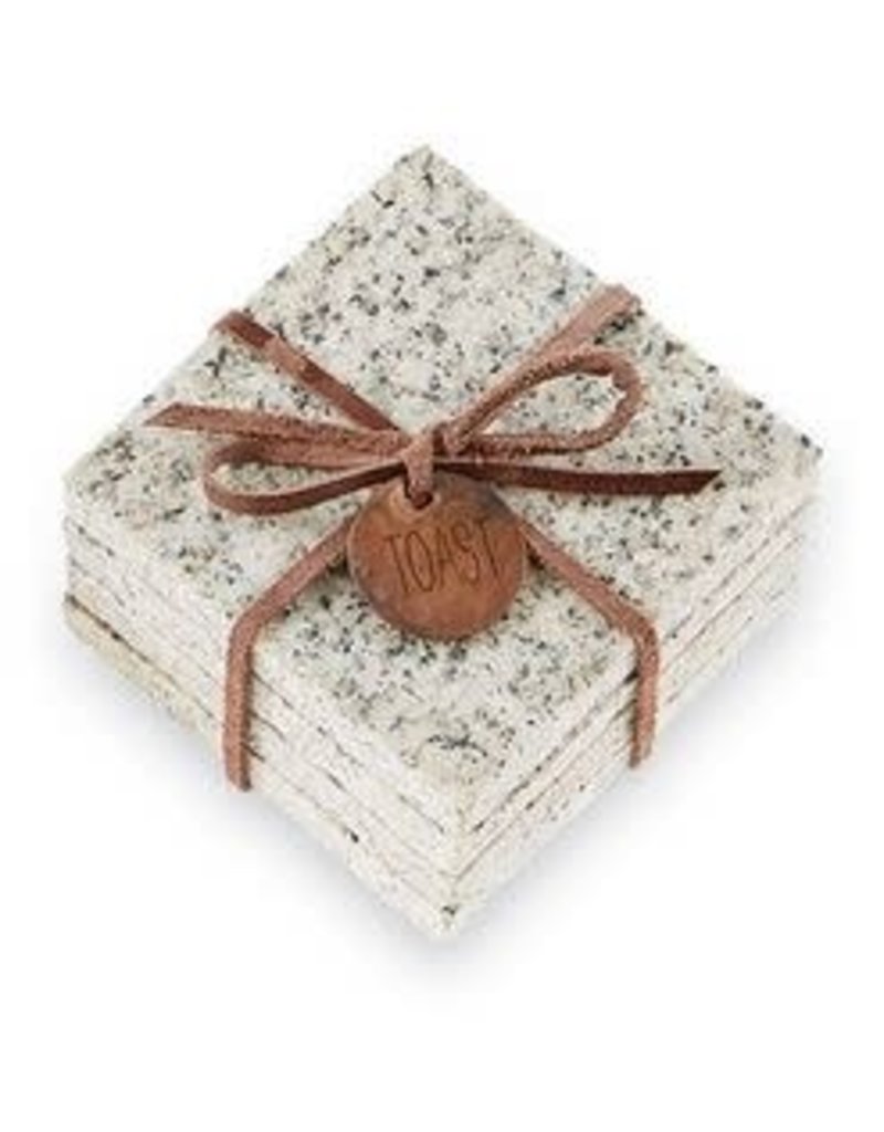 MUD PIE GRANITE COASTER SETS
