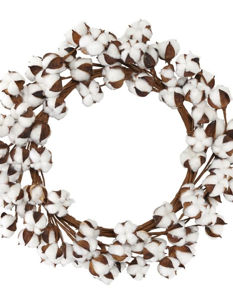 MUD PIE COTTON WREATH