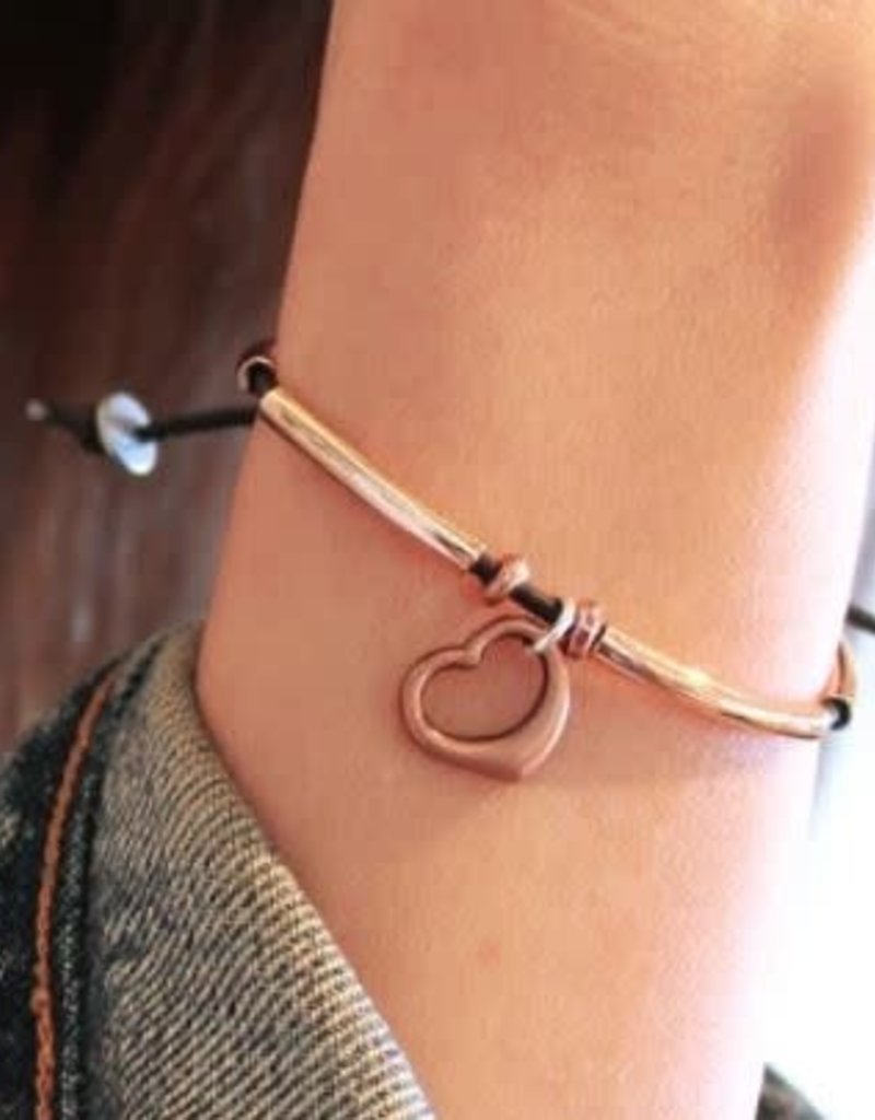 LIZZY JAMES TENDERNESS ROSE GOLD/NAT BLACK
