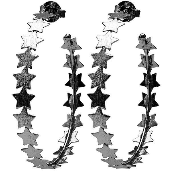 SHEILA FAJL SMALL CORONA HOOPS- SMALL STARS SHEILA FAJL SMALL CORONA HOOPS- SMALL STARS