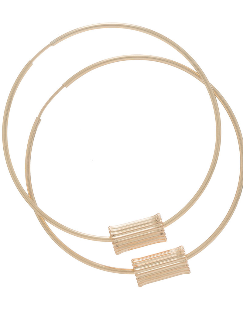 ENEWTON DIGNITY TUBE UNITY HOOP 2" EARRING