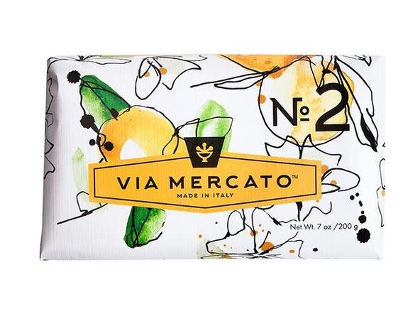 EUROPEAN SOAPS VIA MERCATO NO. 2- GREEN TEA & WHITE MUSK EUROPEAN SOAPS VIA MERCATO NO. 2- GREEN TEA & WHITE MUSK