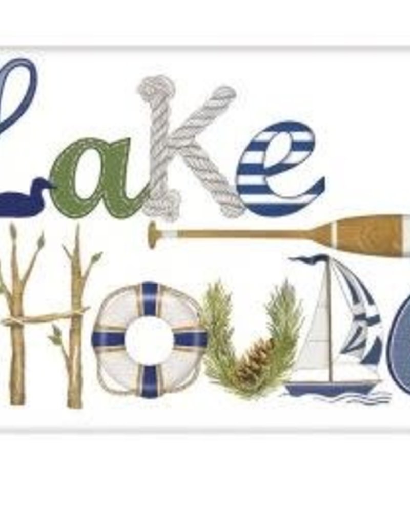 LAKE HOUSE FLOUR SACK TOWEL