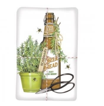 Rosemary Beer Bread Mix & flour sack towel Rosemary Beer Bread Mix & flour sack towel