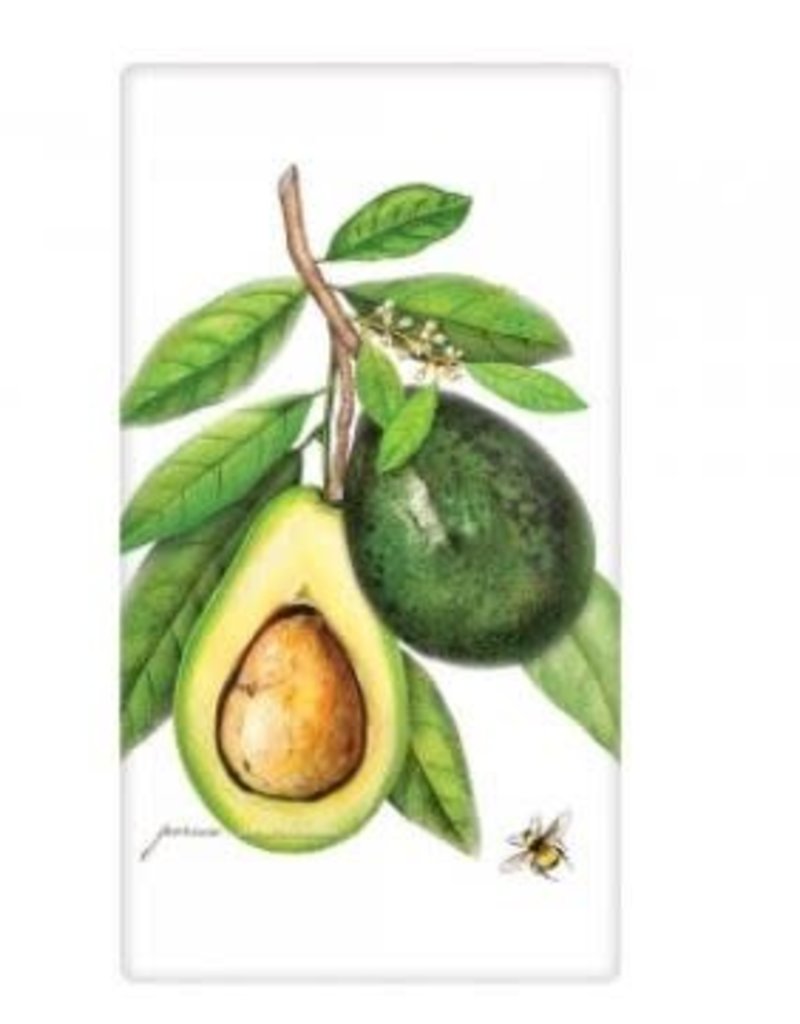 Avocado flour sack towel