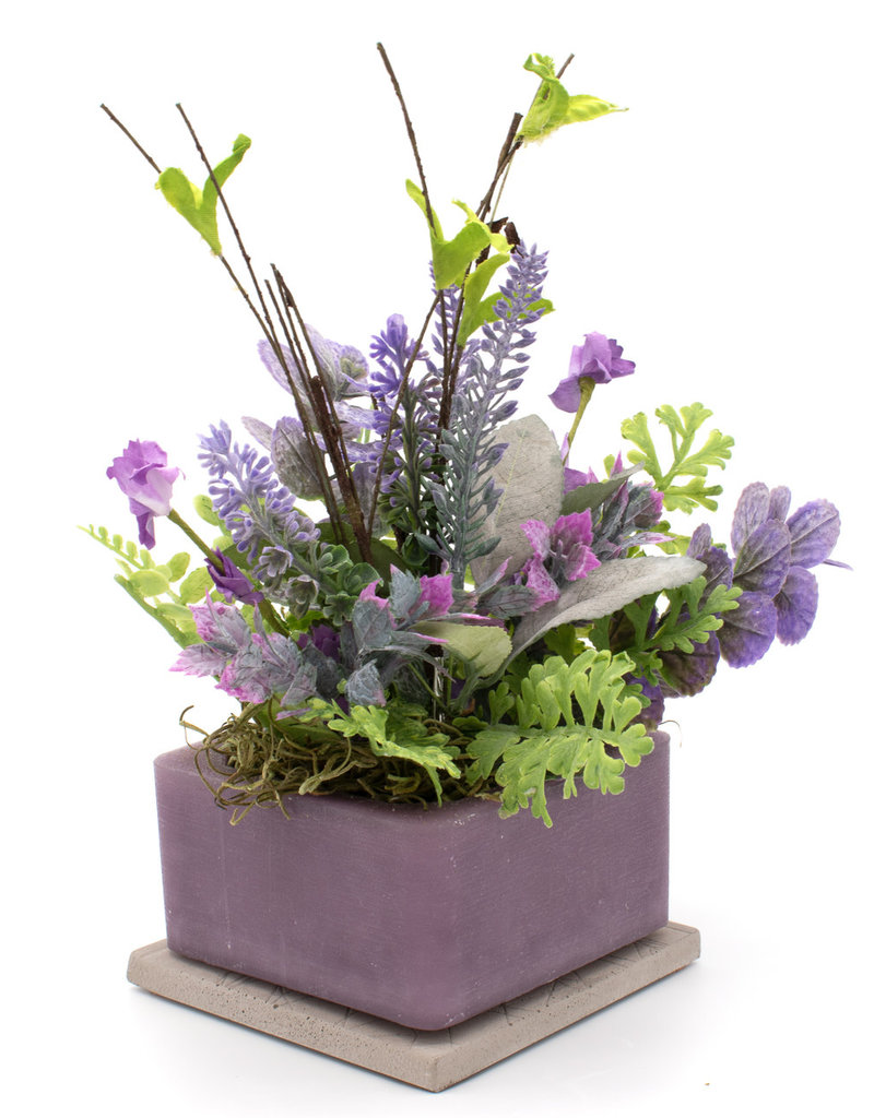 LAVENDER GEO CUBE