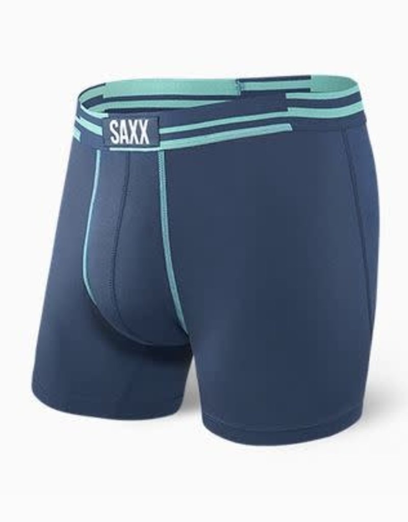 SAXX VIBE BOXER BRIEF - BLUE/ALTERNATING STRIPE