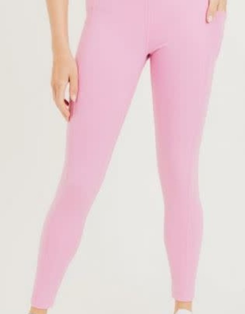 MONO B MACEY HIGHWAIST LEGGINGS -PINK