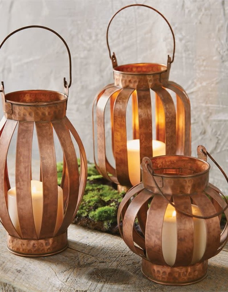 MUD PIE COPPER LANTERNS