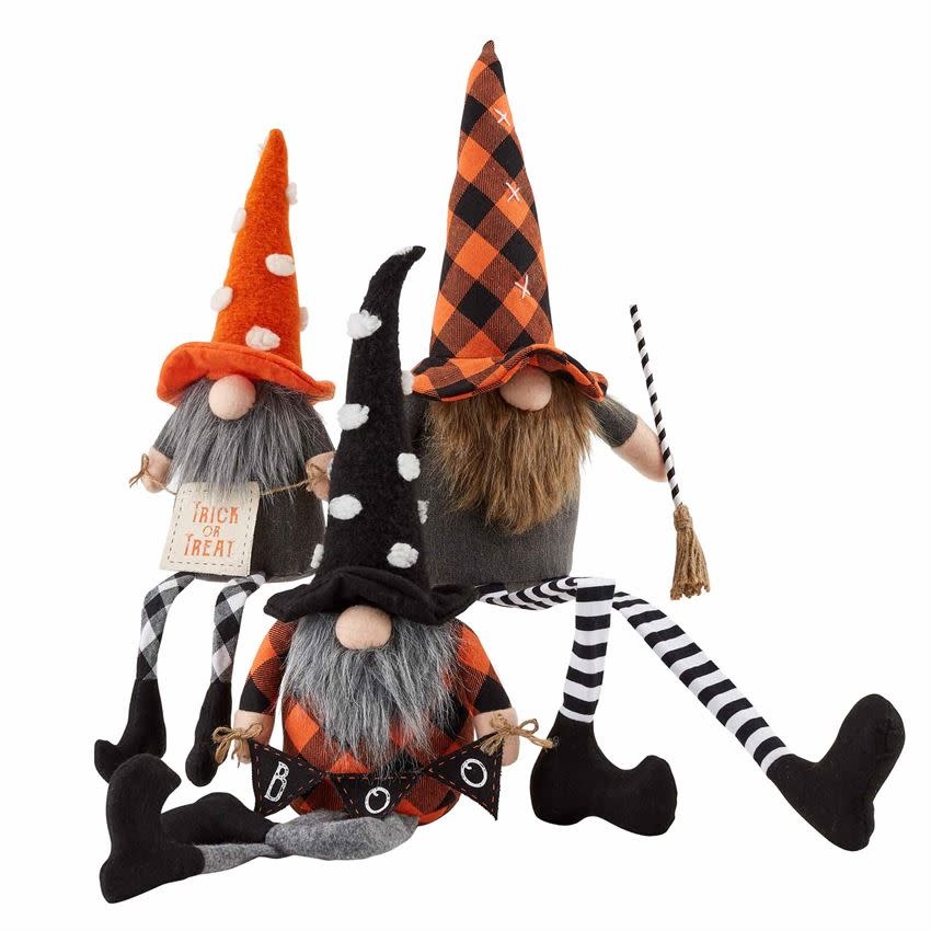 MUD PIE DANGLE LEG HALLOWEEN GNOMES MUD PIE DANGLE LEG HALLOWEEN GNOMES