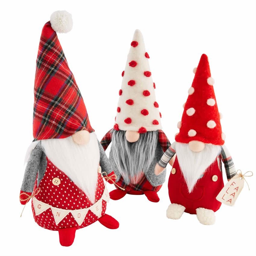 MUD PIE CHRISTMAS GNOME SITTERS MUD PIE CHRISTMAS GNOME SITTERS