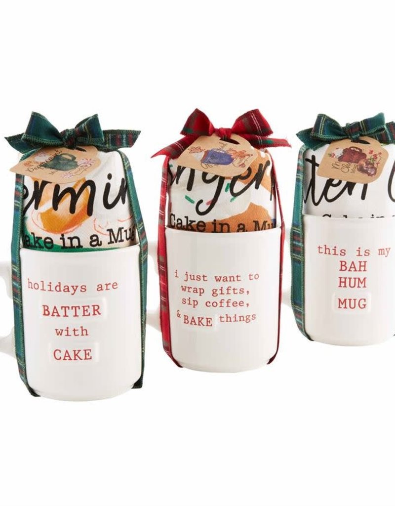MUD PIE HOLIDAY CAKE IN MUG SETS