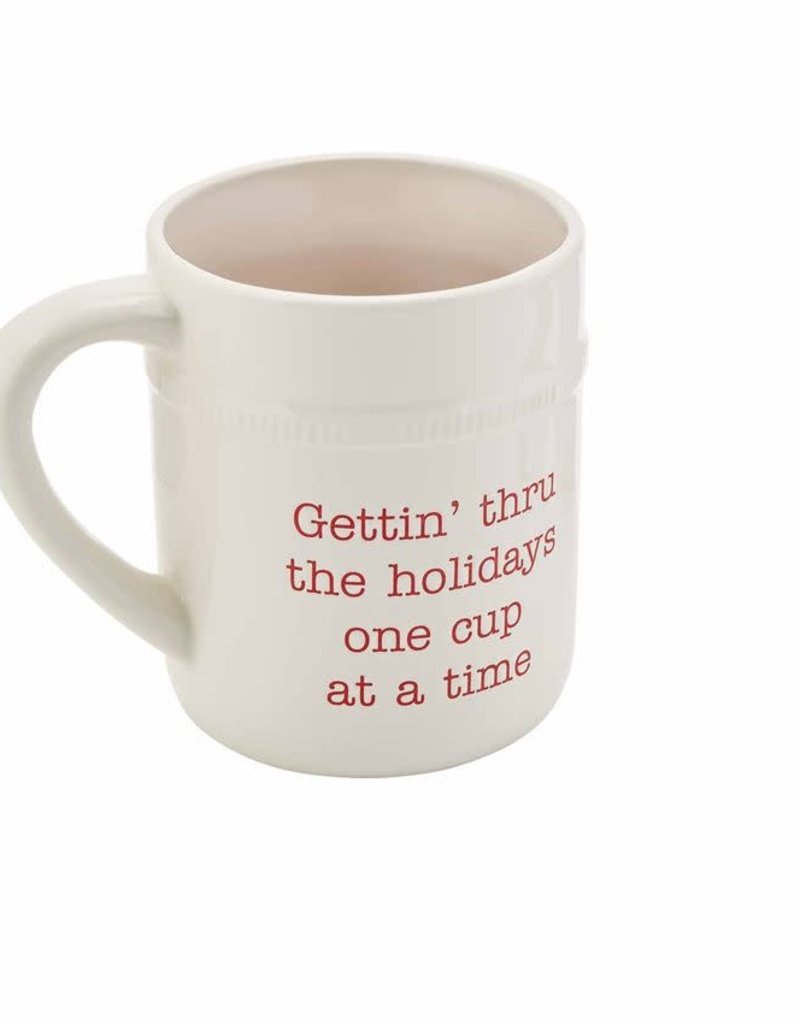 MUD PIE OVERSIZED CHRISTMAS MUG