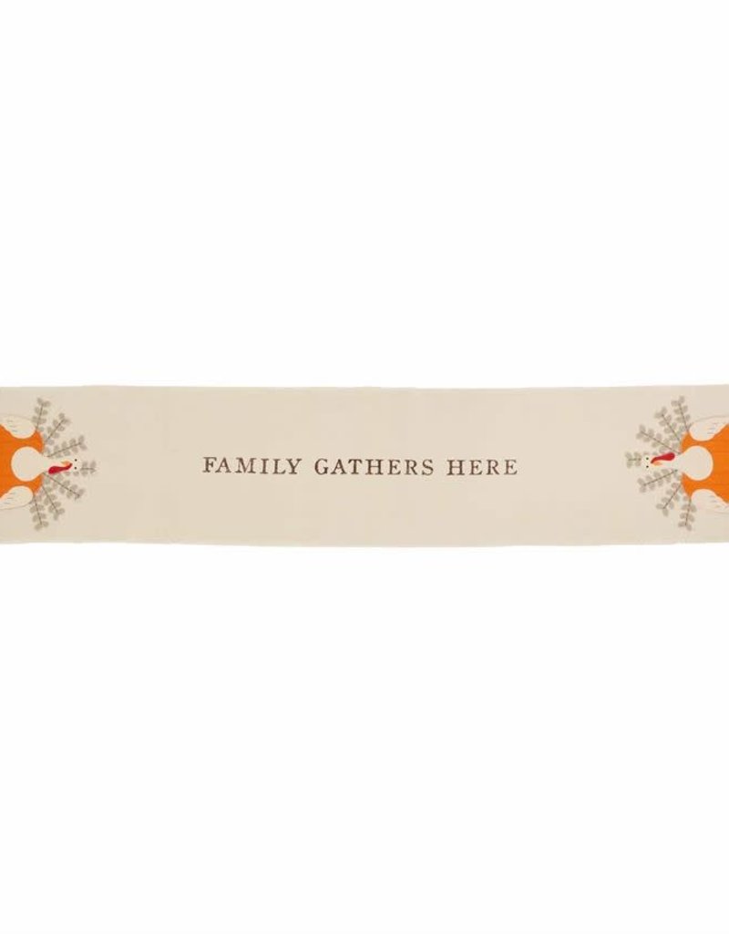 MUD PIE DANGLE LEG TURKEY RUNNER