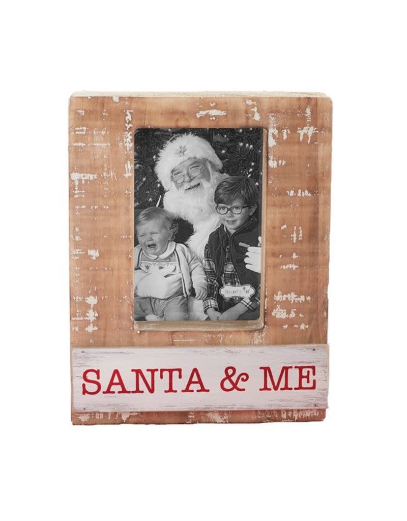 MUD PIE SANTA & ME FRAME