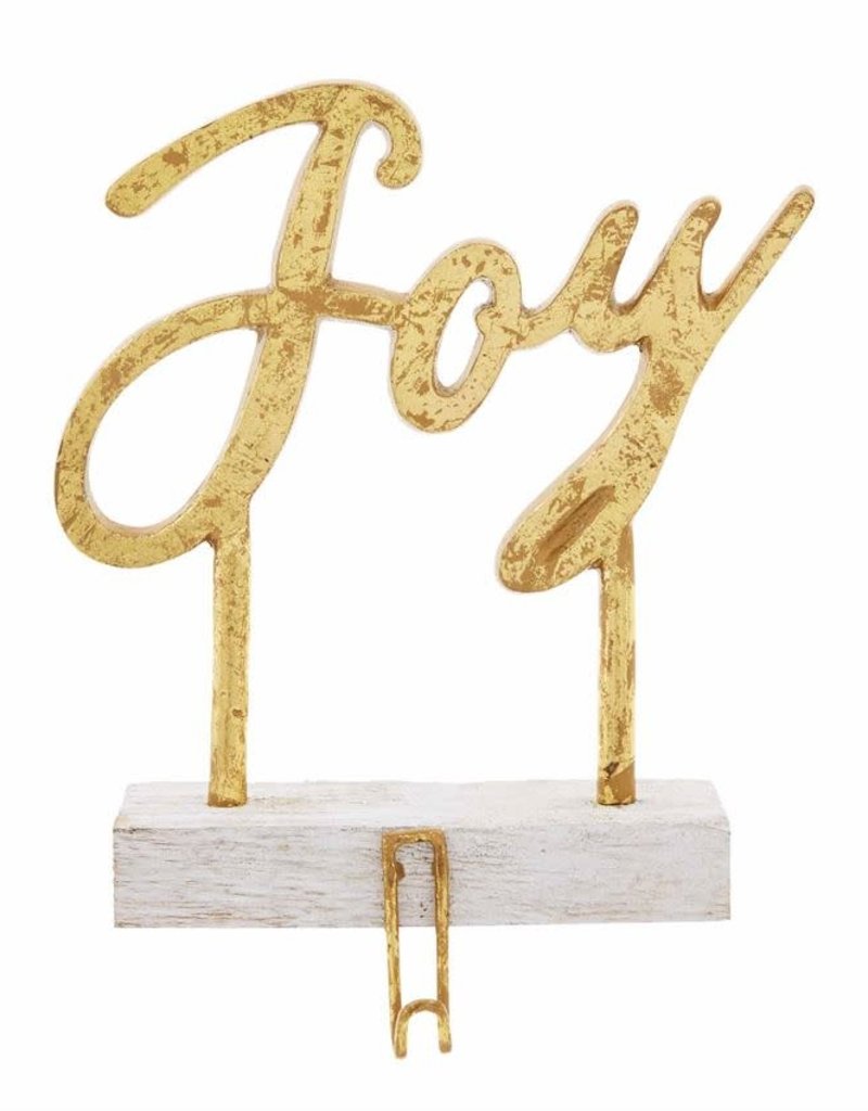 MUD PIE SENTIMENT STOCKING HOLDERS