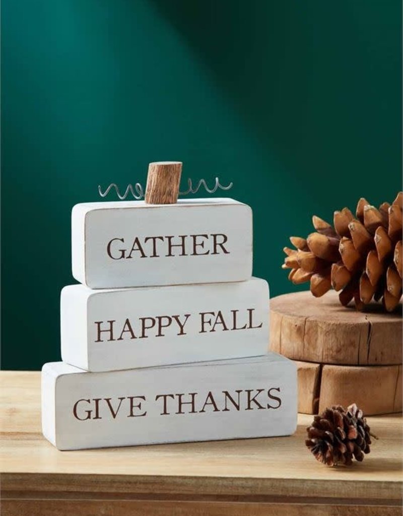 MUD PIE GATHER BLOCK SET