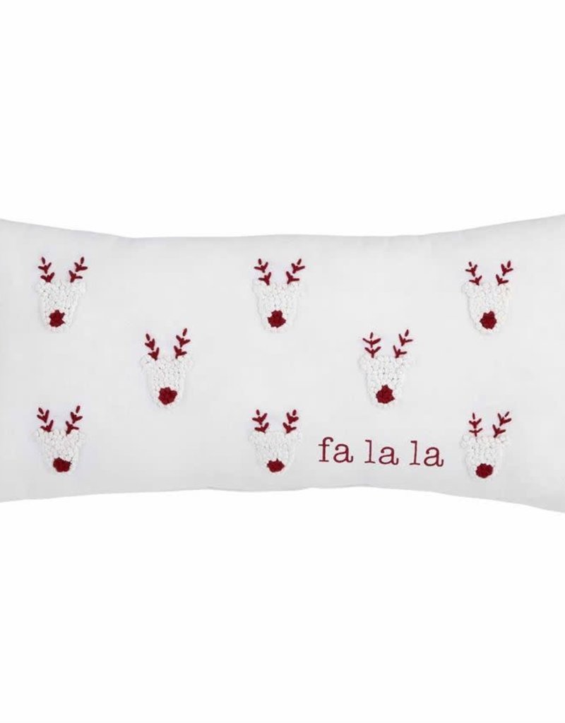 MUD PIE CHRISTMAS FRENCH KNOT PILLOWS