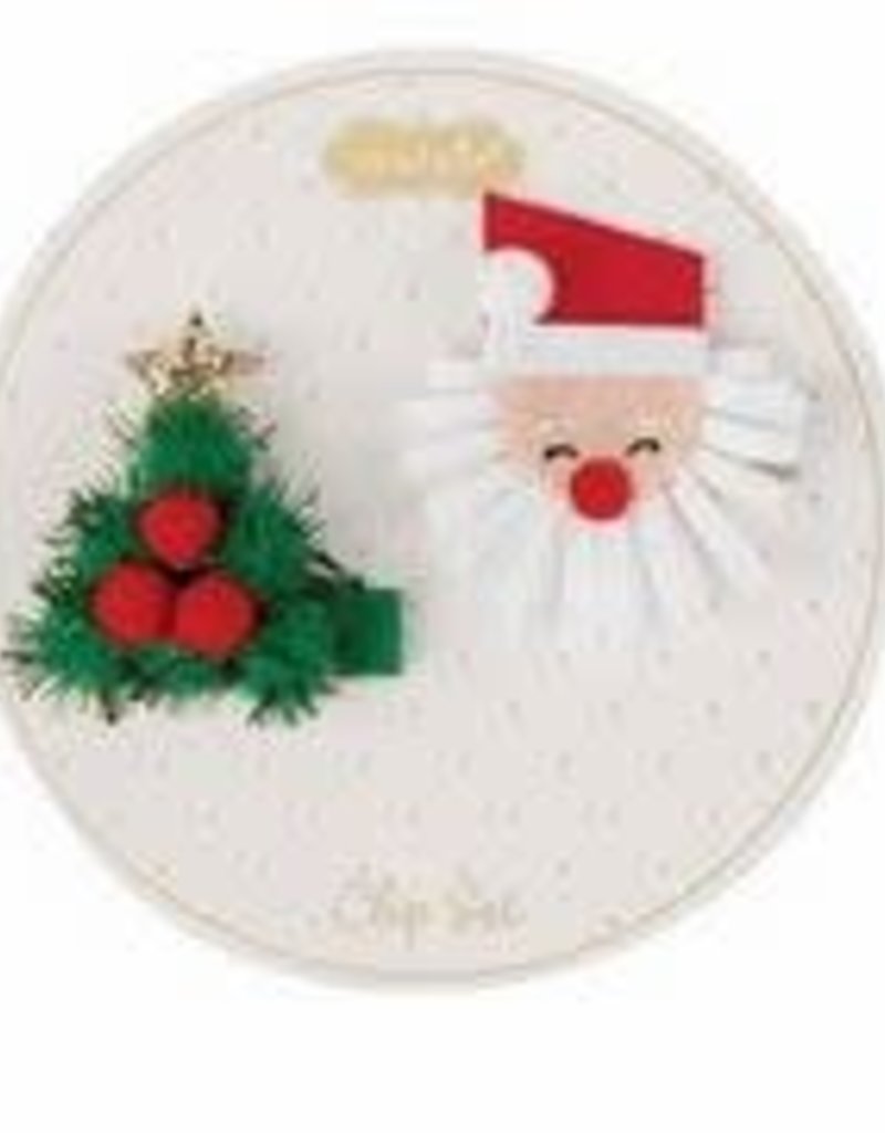 MUD PIE CHRISTMAS HAIR CLIPS