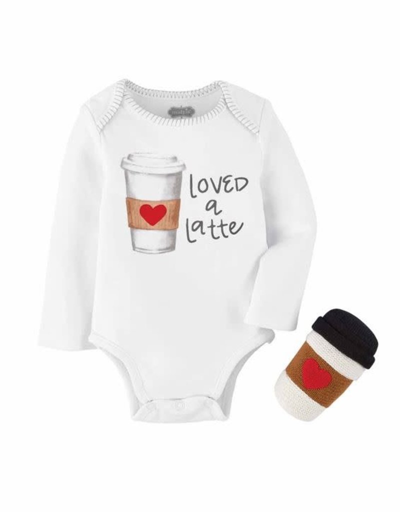 MUD PIE FOOD KNIT RATTLE GIFT SET