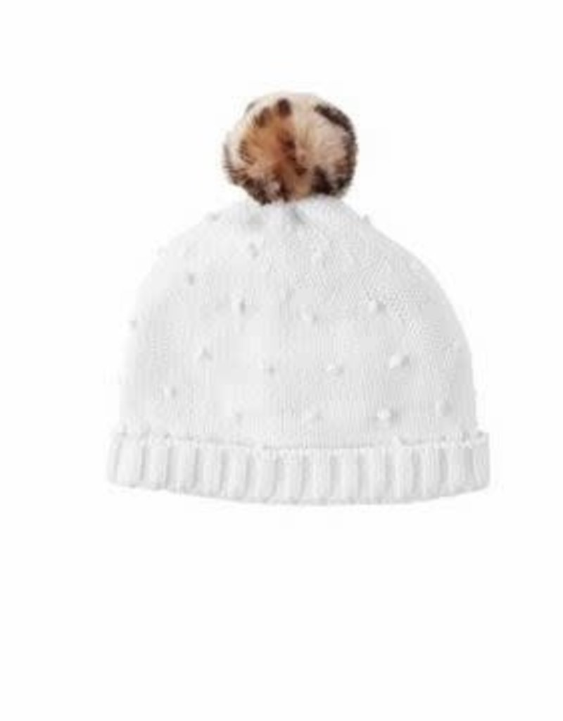 MUD PIE LEOPARD PUFF HATS