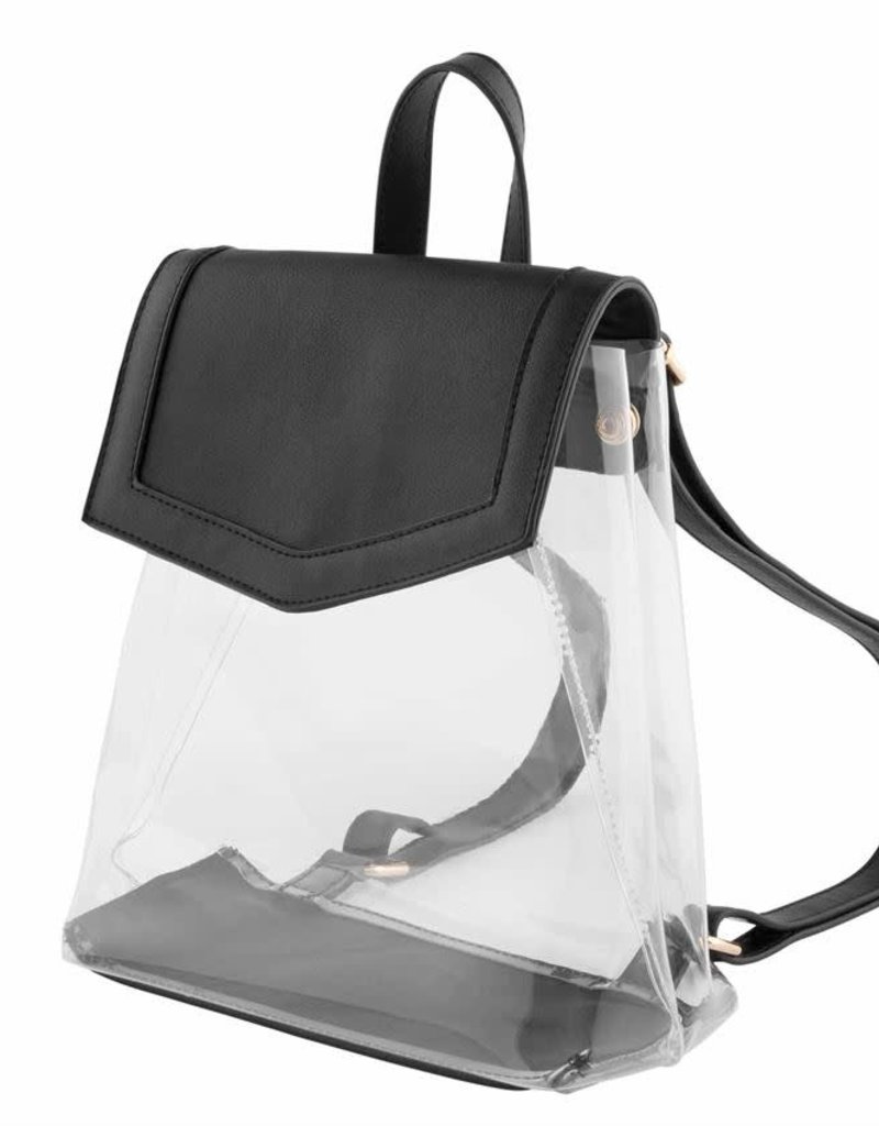 MUD PIE CLEAR BACKPACKS