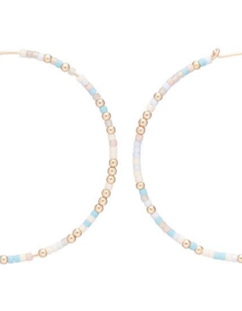 ENEWTON HOPE UNWRITTEN HOOPS- COTTON CANDY