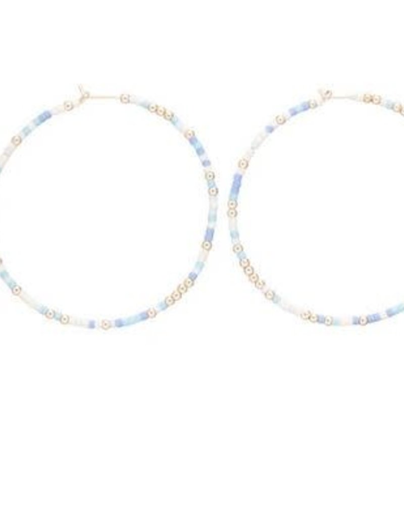 ENEWTON HOPE UNWRITTEN HOOPS- BLUE LAGOON