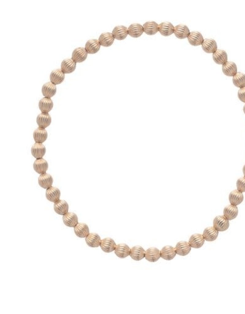 ENEWTON DIGNITY GOLD 4MM BEAD BRACELET