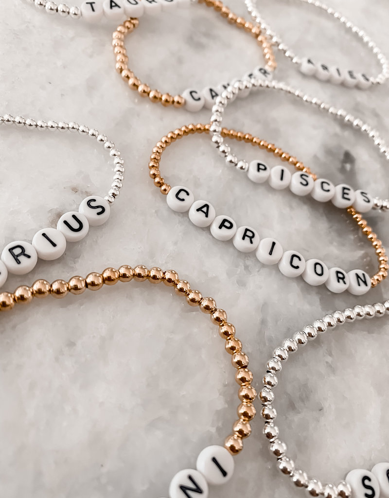 HALEY ROSE ZODIAC STRETCH BRACELET