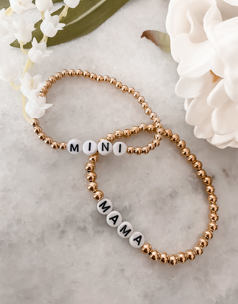 HALEY ROSE "MAMA" & "MINI" STRETCH BRACELET SET