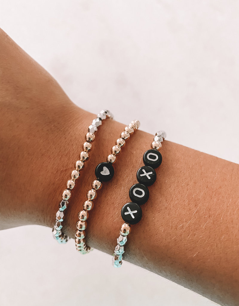HALEY ROSE THE "LOVE" SHIMMER STACK