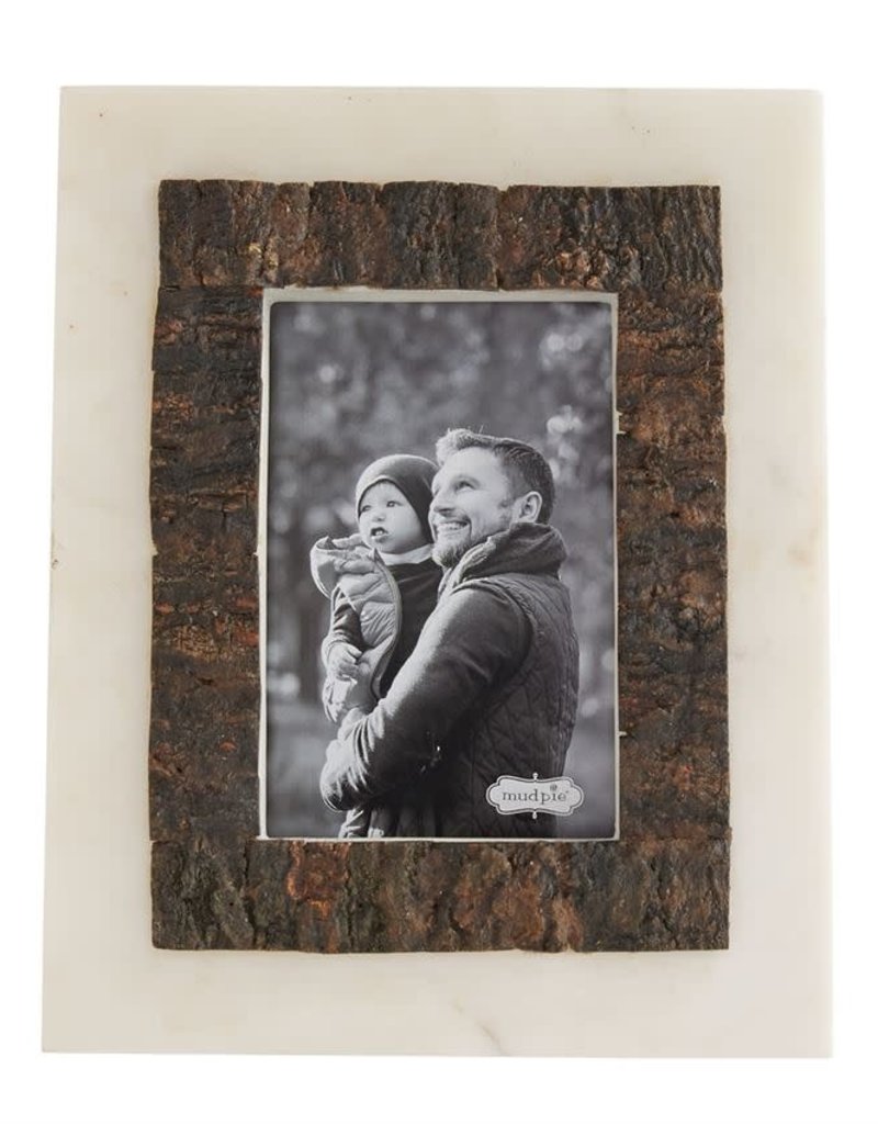 MUD PIE MARBLE BARK FRAME