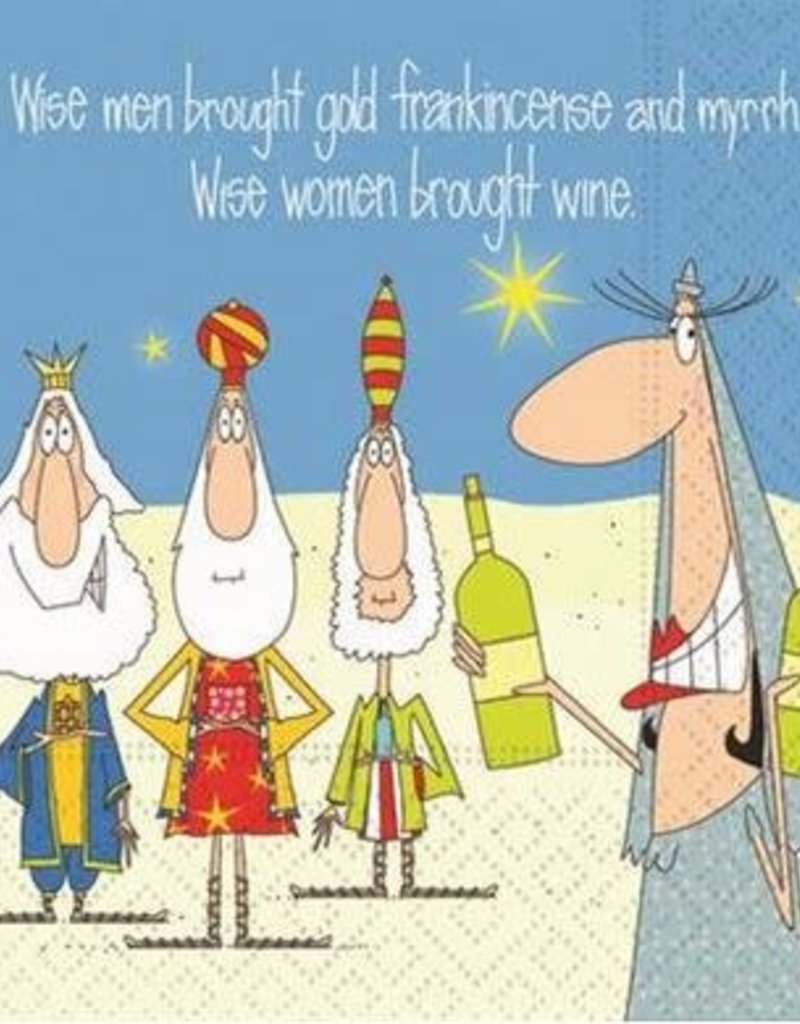 wise women beverage napkins