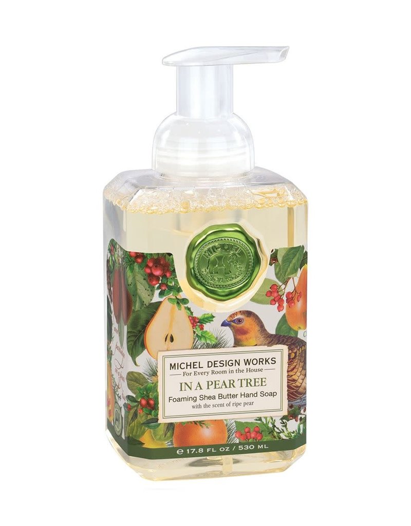 MICHEL DESIGN WORKS IN A PEAR TREE FOAMING SOAP