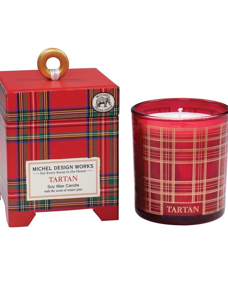 MICHEL DESIGN WORKS TARTAN SOY CANDLE