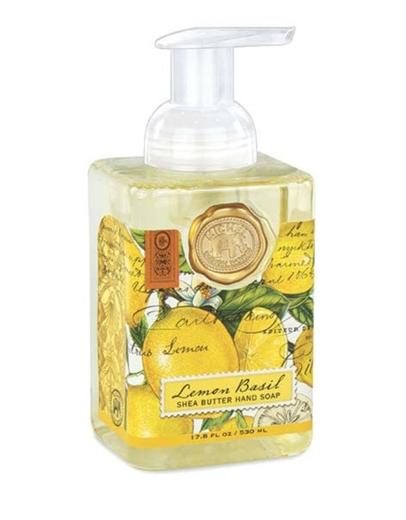 MICHEL DESIGN WORKS LEMON BASIL FOAMING SOAP
