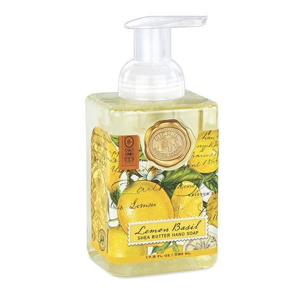 MICHEL DESIGN WORKS LEMON BASIL FOAMING SOAP MICHEL DESIGN WORKS LEMON BASIL FOAMING SOAP