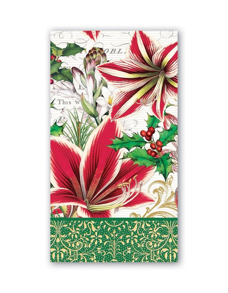 MICHEL DESIGN WORKS MERRY CHRISTMAS HOSTESS NAPKIN