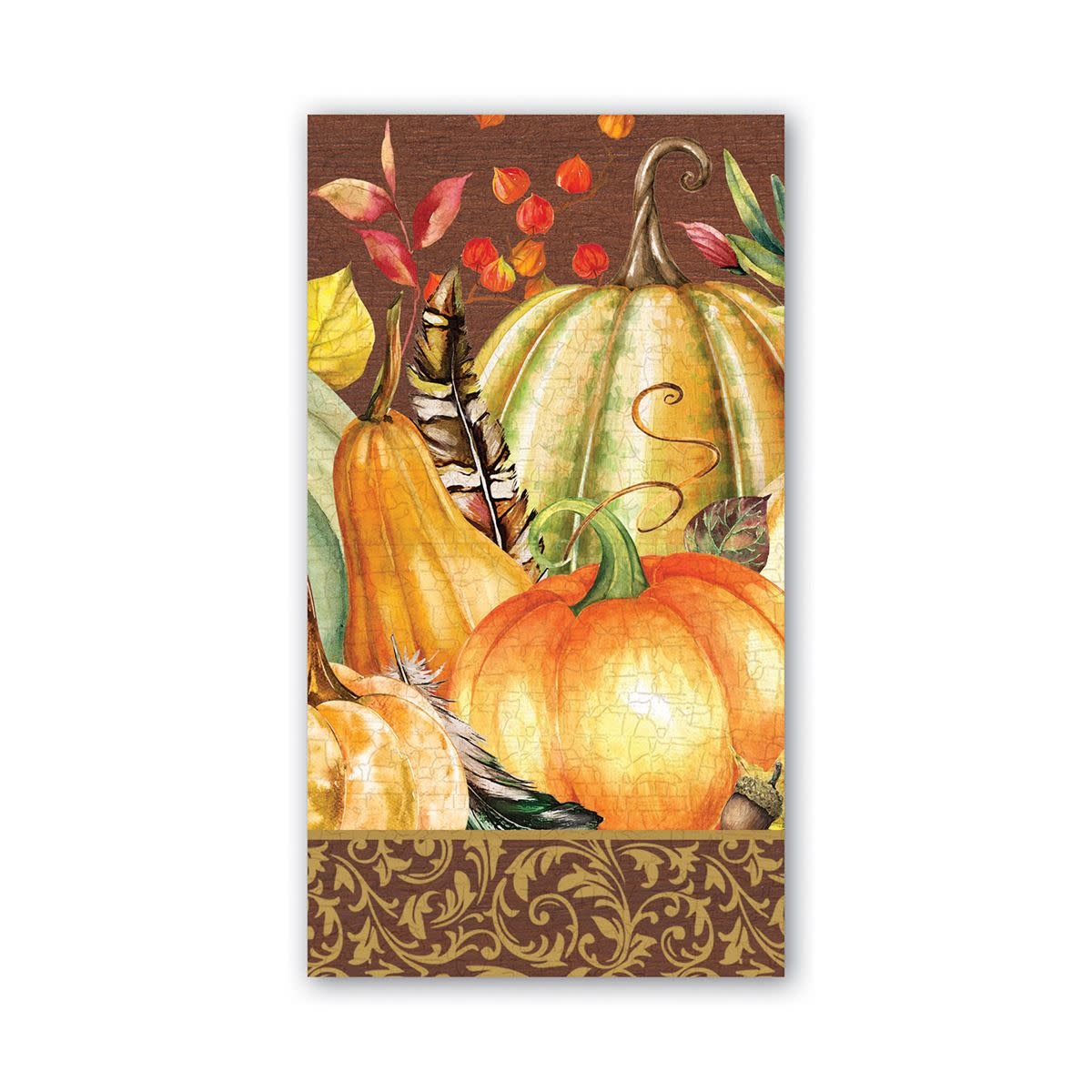 MICHEL DESIGN WORKS SWEET PUMPKIN HOSTESS NAPKINS MICHEL DESIGN WORKS SWEET PUMPKIN HOSTESS NAPKINS